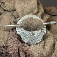 Load image into Gallery viewer, Irish Claddagh Scarf Ring