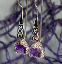 Load image into Gallery viewer, Love Knot Gemstone Earrings

