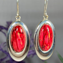 Load image into Gallery viewer, Heathergems Celtic Teardrop Earrings