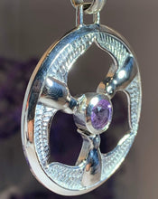 Load image into Gallery viewer, Rhiannon's Three Birds Goddess Necklace