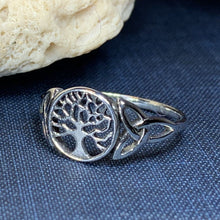 Load image into Gallery viewer, Celtic Tree of Life Ring