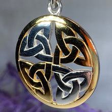 Load image into Gallery viewer, Four Triquetra Knot Necklace