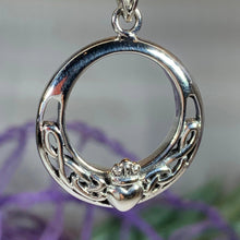 Load image into Gallery viewer, Galway Claddagh Necklace