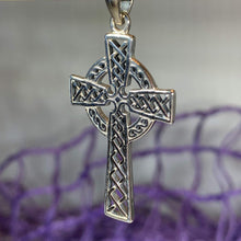 Load image into Gallery viewer, Foellan Celtic Knot Cross Necklace