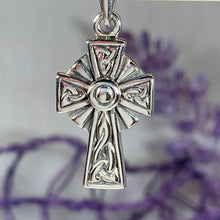 Load image into Gallery viewer, Janora Celtic Cross Necklace