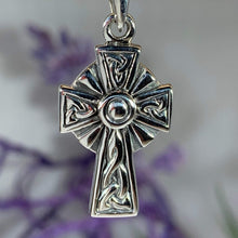 Load image into Gallery viewer, Janora Celtic Cross Necklace