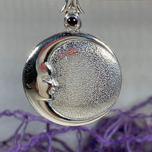 Load image into Gallery viewer, Amethyst Moon Necklace 03
