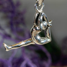 Load image into Gallery viewer, Silver Yoga Pose Necklace