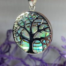 Load image into Gallery viewer, Larina Tree of Life Shell Necklace
