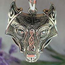 Load image into Gallery viewer, Viking Wolf Necklace