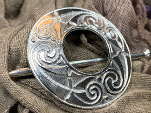 Blair Celtic Scarf Ring
