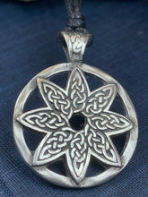 Load image into Gallery viewer, Celtic Knot Flower Necklace