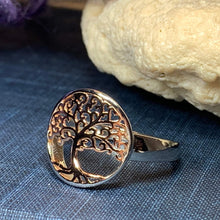 Load image into Gallery viewer, Rose Tree of Life Ring
