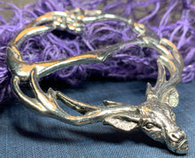 Load image into Gallery viewer, Woodland Stag Scarf Ring