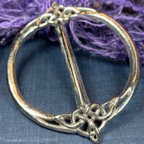 Load image into Gallery viewer, Celtic Knot Scarf Ring, Scotland Jewelry, Norse Jewelry, Ireland Jewelry, Celtic Jewelry, Mom Gift, Wife Gift, Sister Gift, Friendship Gift