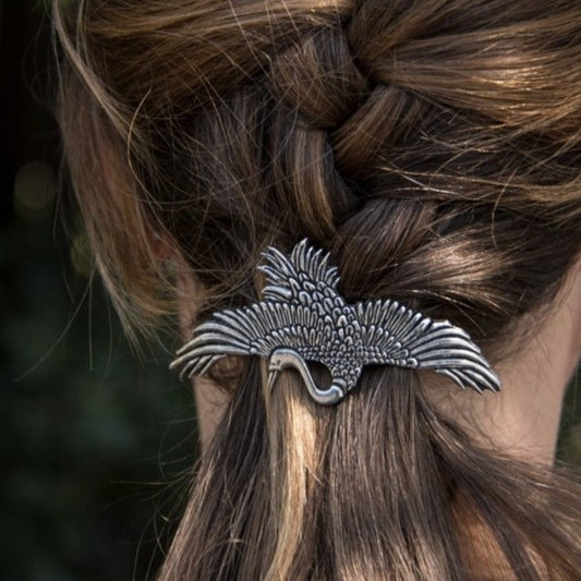 Crane of Happiness Hair Clip for Women — view 7