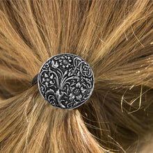 Load image into Gallery viewer, Celtic Flowers Ponytail Holder