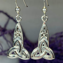 Load image into Gallery viewer, Keelia Trinity Knot Earrings