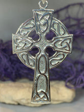 Load image into Gallery viewer, Cahal Large Celtic Cross Necklace