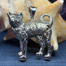 Load image into Gallery viewer, Tabitha Celtic Knot Cat Necklace