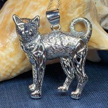 Load image into Gallery viewer, Tabitha Celtic Knot Cat Necklace