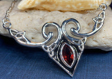 Load image into Gallery viewer, Meegan Trinity Knot Necklace