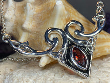 Load image into Gallery viewer, Meegan Trinity Knot Necklace