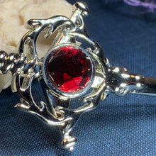 Load image into Gallery viewer, Stag Kilt Pin, Celtic Jewelry, Scotland Jewelry, Celtic Brooch, Tartan Pin, Sword Pin, Groom Gift, Best Man Gift, Bagpiper Gift, Dad Gift