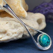 Load image into Gallery viewer, Scottish Raindrop Heathergems Necklace