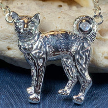 Load image into Gallery viewer, Simba Celtic Cat Necklace

