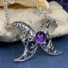 Load image into Gallery viewer, Morgana Moon Necklace