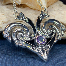 Load image into Gallery viewer, Marsaili Trinity Knot Necklace