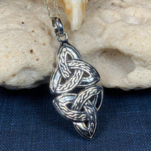 Load image into Gallery viewer, Ethne Trinity Knot Necklace