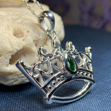 Load image into Gallery viewer, Celtic Crown Necklace