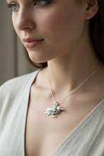 Load image into Gallery viewer, Raven Necklace, Wiccan Jewelry, Crow Pendant, Black Bird Pendant, Bird Jewelry, Pagan Jewelry, Nature Lover, Poe Jewelry, Gothic Jewelry