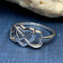 Load image into Gallery viewer, Milis Celtic Heart Ring