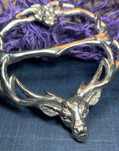 Load image into Gallery viewer, Woodland Stag Scarf Ring