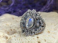Load image into Gallery viewer, Jannon Celtic Moonstone Ring