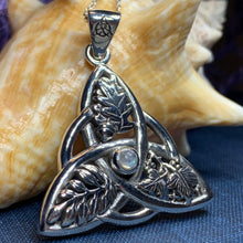 Load image into Gallery viewer, Oak Ash Thorn Trinity Knot Necklace