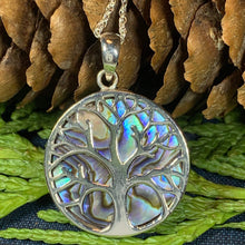 Load image into Gallery viewer, Tree of Life Shell Necklace
