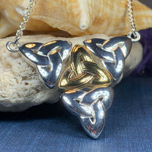 Load image into Gallery viewer, Kassity Trinity Knot Necklace