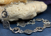 Load image into Gallery viewer, Kira Claddagh Celtic Knot Bracelet