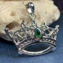 Load image into Gallery viewer, Celtic Crown Necklace