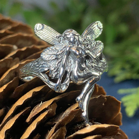 Load image into Gallery viewer, Secret Grove Fairy Ring in Sterling Silver