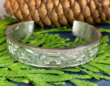 Load image into Gallery viewer, Baroque Pewter Bracelet