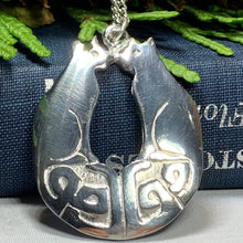 Load image into Gallery viewer, Celtic Cats Necklace