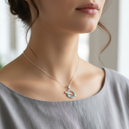 Viona Celtic Necklace — view 2