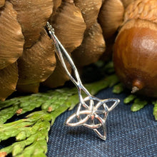 Load image into Gallery viewer, Shooting Star Celtic Knot Necklace