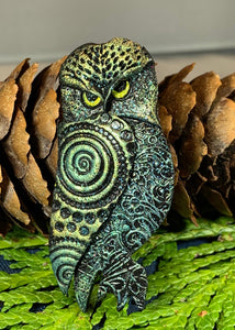 Magical Owl Brooch