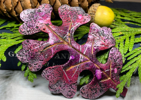 Load image into Gallery viewer, Oak Leaf Pin - Handmade in Scotland